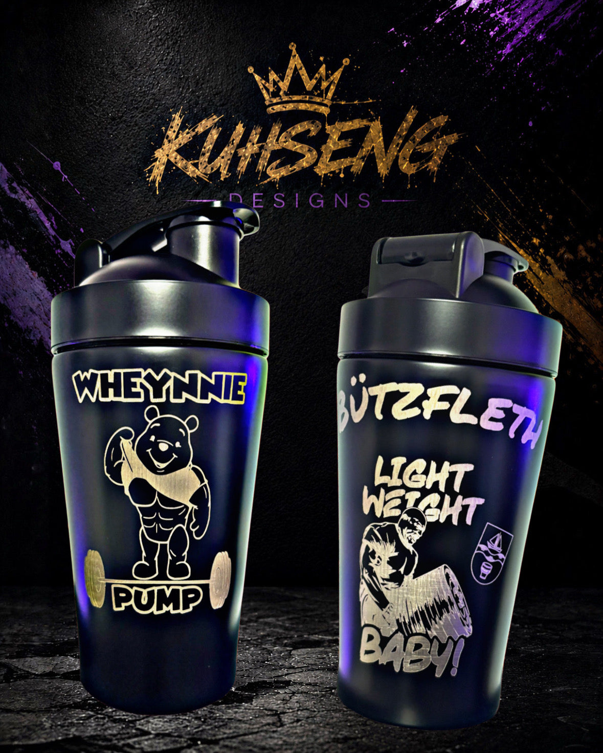 Edelstahl Shaker Personalisiert