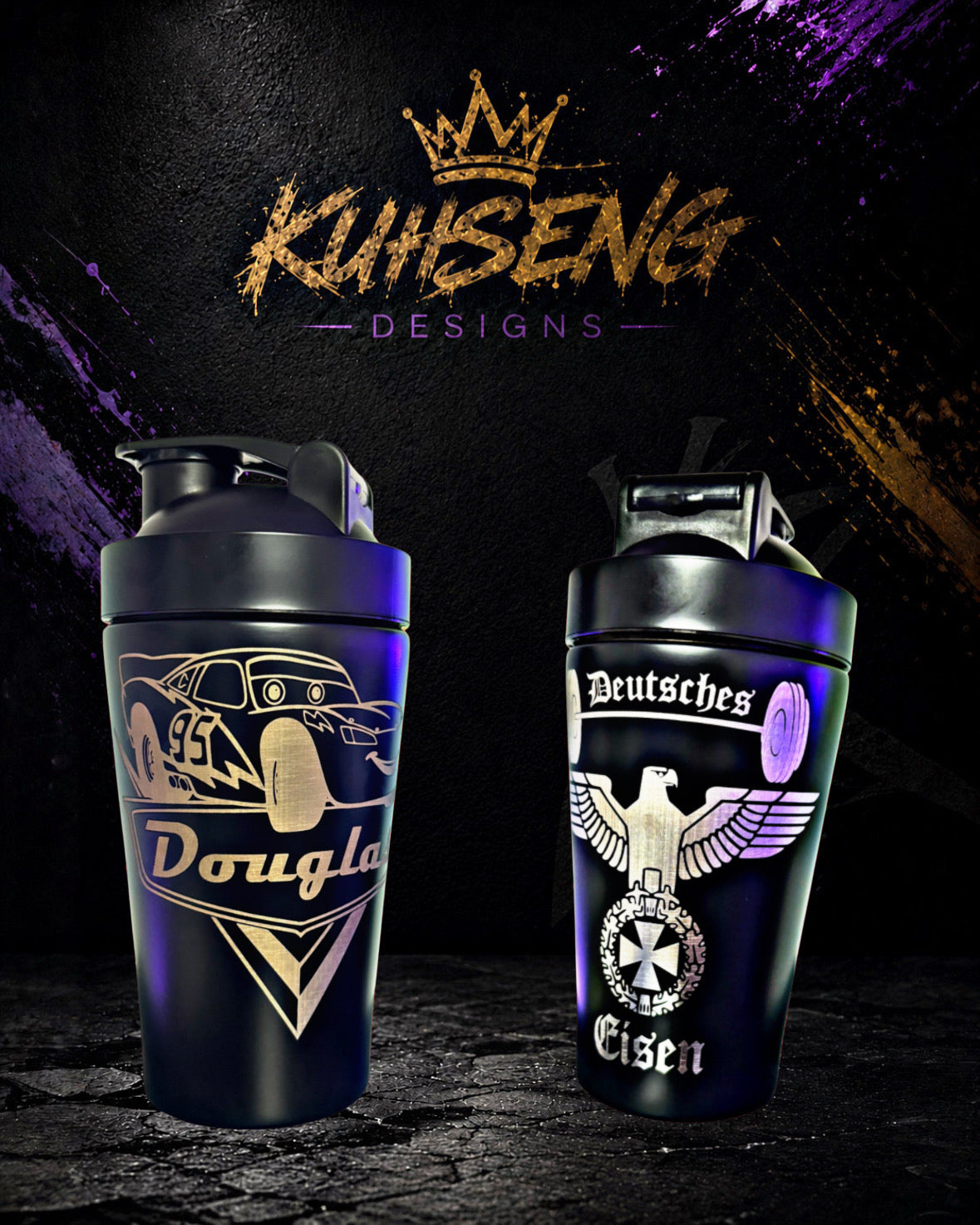 Edelstahl Shaker Personalisiert