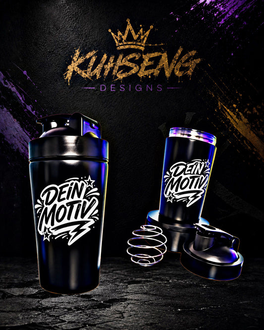 Edelstahl Shaker Personalisiert
